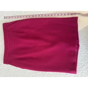 Vintage Missoni Pink Textured Pencil Skirt | Size 40